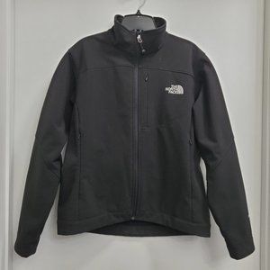 The North Face Apex Black Soft Shell Lightweight Jacket Size M